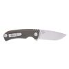 SOG Tellus ATK Flipper Knife 3.23" CRYO 440C Stonewashed Clip Point Blade OD Green GRN