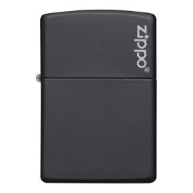 Zippo Windproof Lighter Black Matte w/Zippo Logo