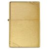 Zippo Windproof Lighter Vintage Brushed Brass w/Slashes