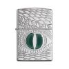 Zippo Windproof Lighter DRAGON EYE High Polish Chrome Armor