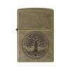 Zippo Windproof Lighter Tree of Life Antique Brass Finish