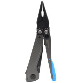 SOG Flash MT 7-In-1 Multi-Tool (Urban Gray + Cyan)