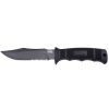 SOG SEAL Pup Fixed 4.75" Powder Coated Combo Blade GRN Handles Nylon Sheath