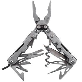 SOG POWERLITRE 19-In-1 Mini Multi-Tool (Stone Wash Finish)