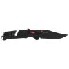 SOG Trident AT Partially Serrated 3.7" Folding Pocket Knife (Black & Red)
