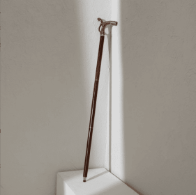 Decorative Vintage Metal Handle Walking Stick-Walking (Option: Style2)